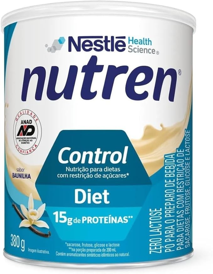 Nutren Control Diet Pó Baunilha Nestlé 380g