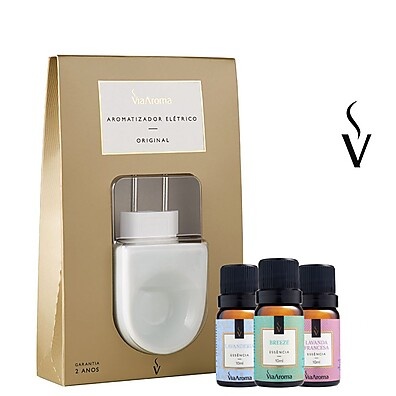 Difusor Elétrico Via Aroma: Aromaterapia em Casa
