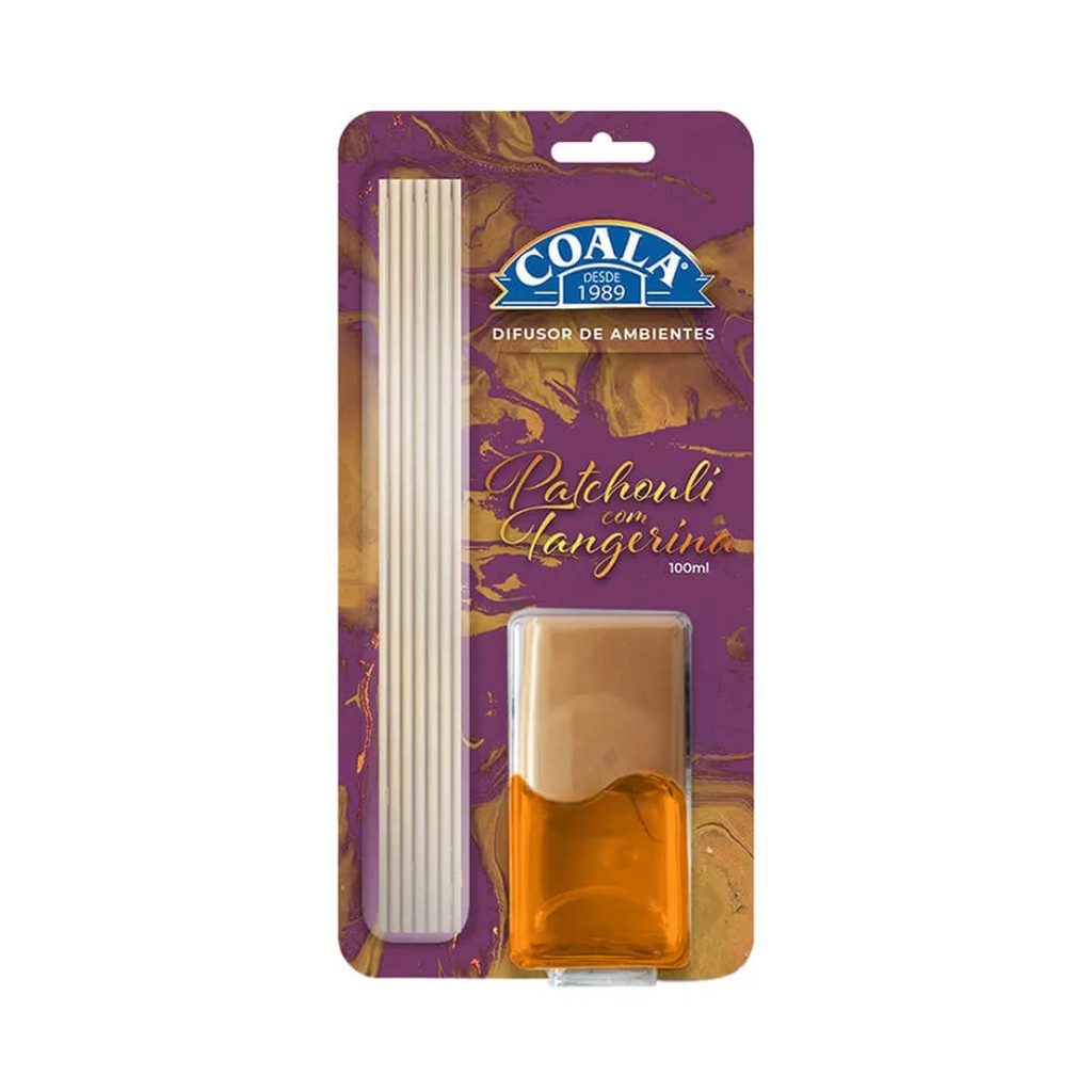 Difusor Patchouli Tangerina 100ml Coala: Aroma e Bem-Estar