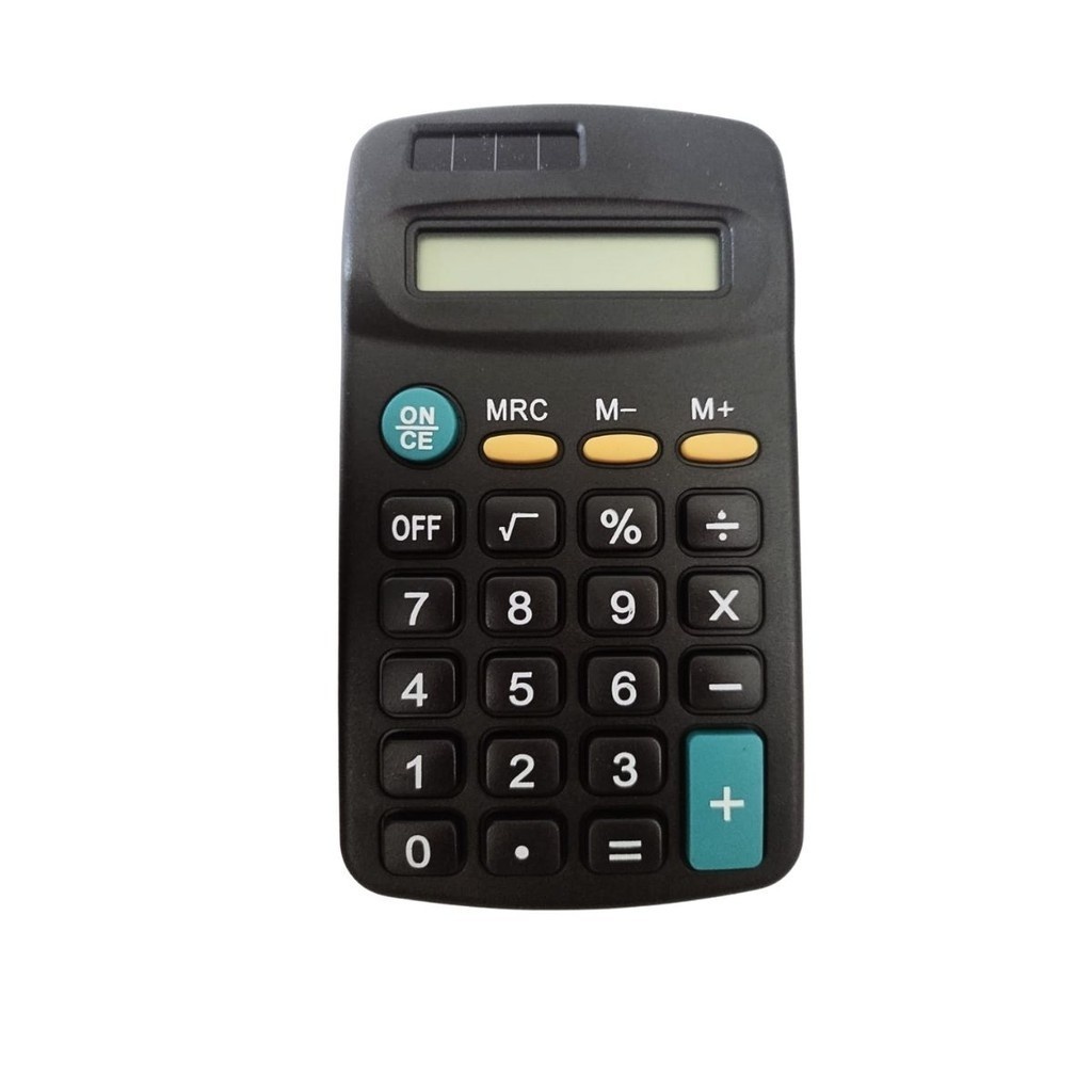 Calculadora de Bolso: Kit 5 Unidades 8 Dígitos
