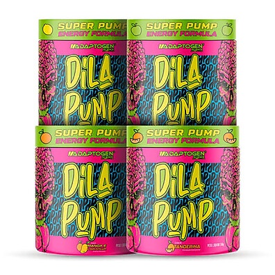 Dila Pump Pré-Treino Adaptogen: Energia Sustentada Sem Cafeína