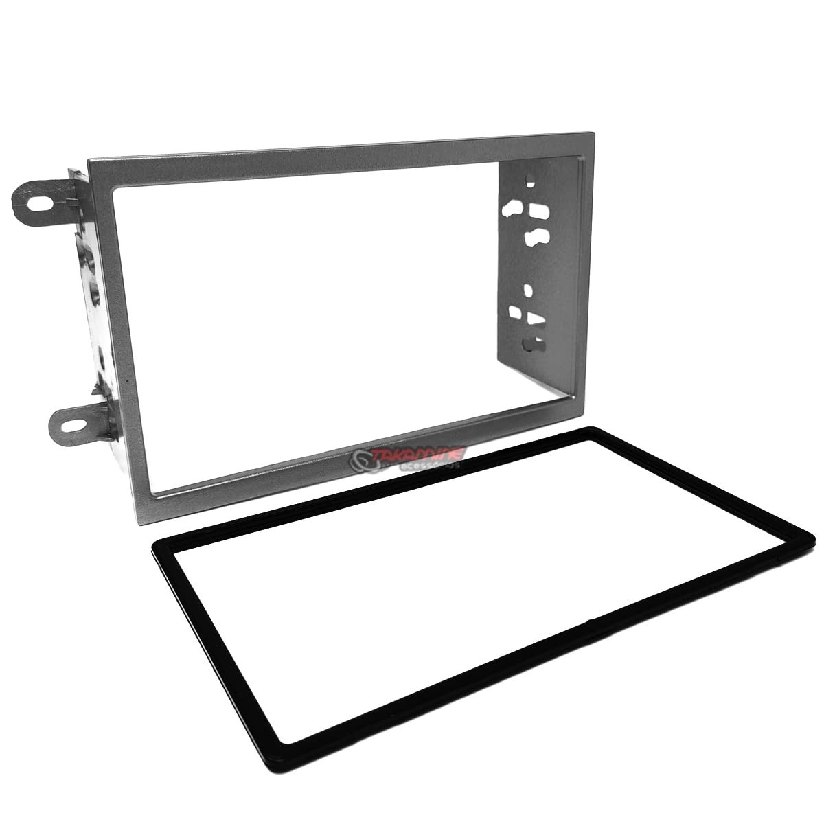 Moldura 2 Din Cinza para Chevrolet Cobalt, Onix e Prisma: Instale sua Multimídia com Estilo!