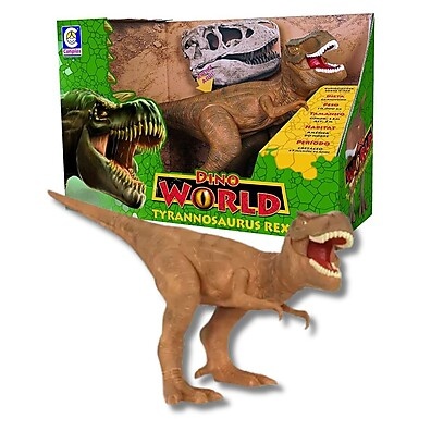 Dino Rex Cotiplás: O Dinossauro que Ruge de Verdade!