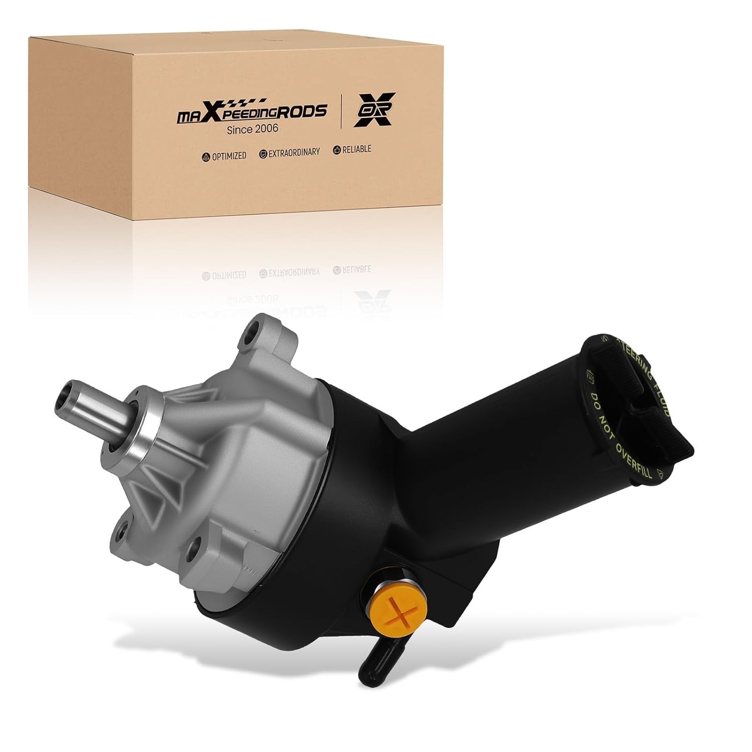Bomba de Direção Hidráulica maXpeedingrods com Reservatório para Ford F-150, F-350, Bronco e mais (1990-1997)