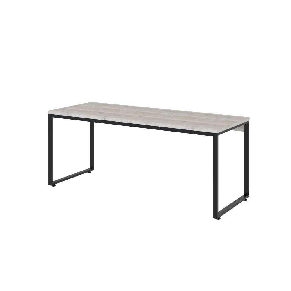 Mesa Diretor Kuadra 180x70cm - Design Moderno com Estrutura Preta