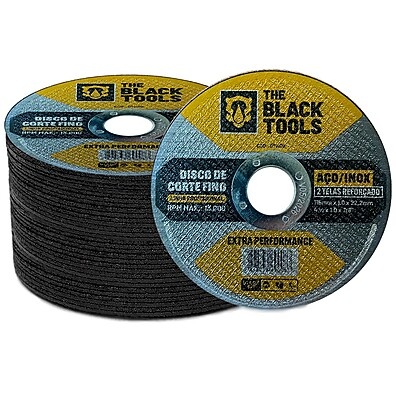 Disco Corte Inox Fino 4.1/2" - 50 Discos!
