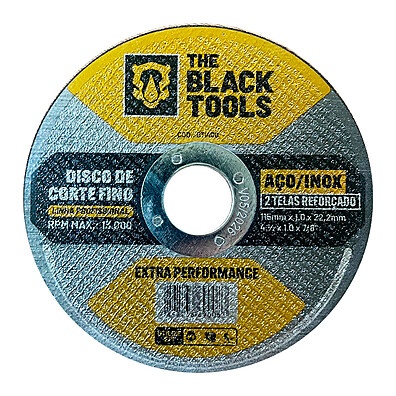 Disco Corte Inox Fino 4.1/2" – The Black Tools