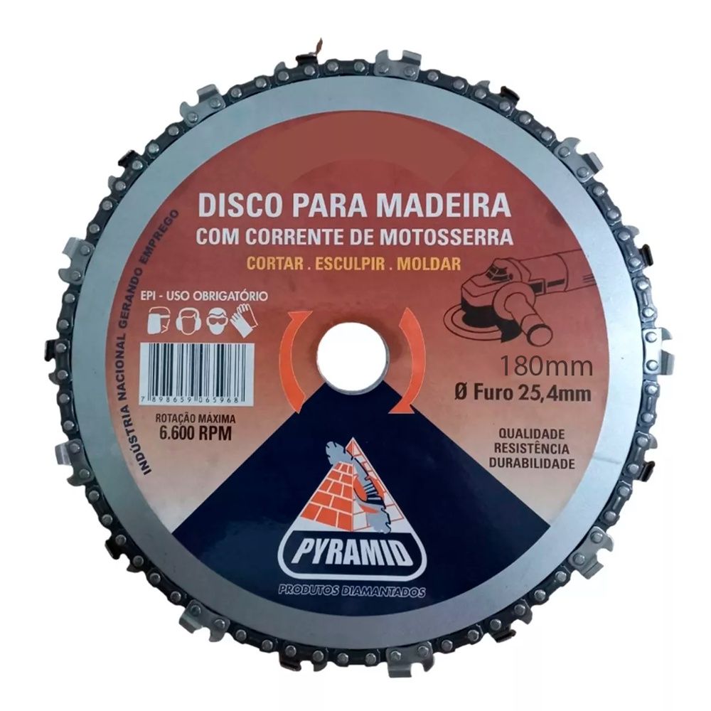 Disco Corte Madeira 180mm: Esculpa com Precisão!