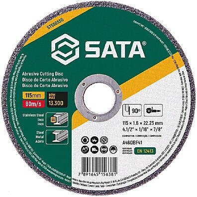 Disco de Corte Abrasivo 4.1/2" X 1,6mm - Corte Rápido e Seguro em Metal e Inox