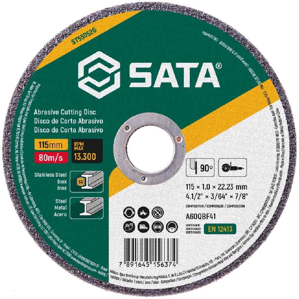 Disco de Corte Sata 4.1/2" – Corte Preciso!