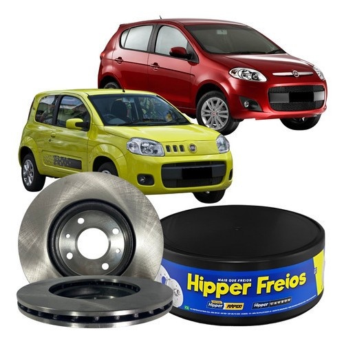 Disco de Freio Fiat Palio/Uno: Freie com Segurança!