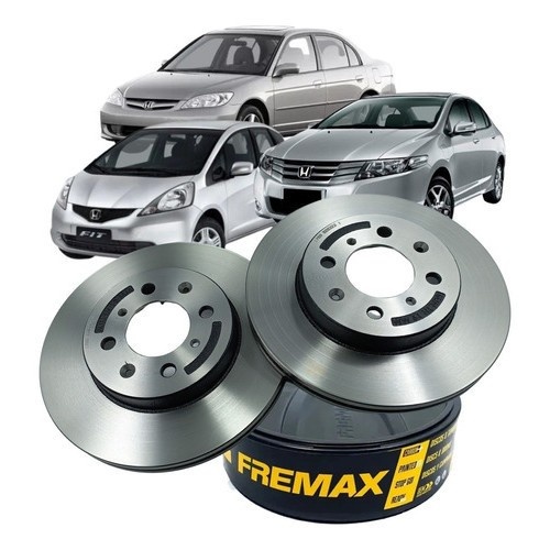 Disco de Freio Fremax: Civic, Fit e City