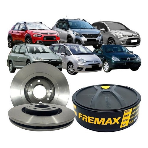 Disco de Freio Ventilado: Peugeot & Citroën