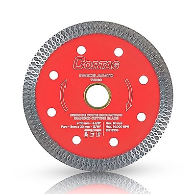 Disco Diamantado 110mm: Corte Preciso em Porcelanato