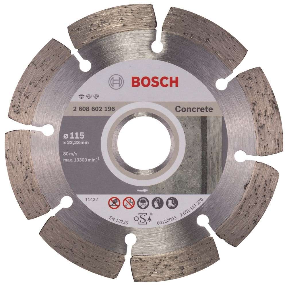 Disco Diamantado 115mm Bosch: Corte Perfeito em Concreto
