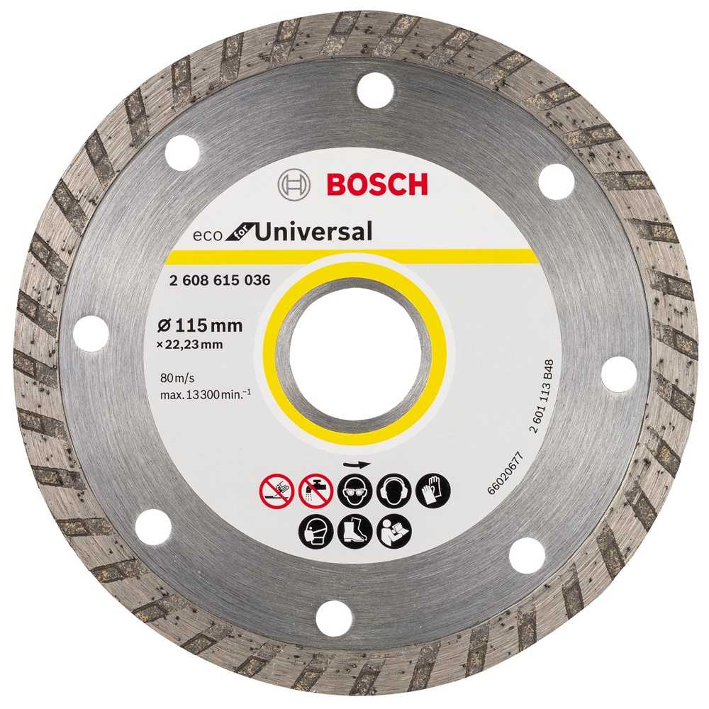 Disco Diamantado 115mm Bosch: Corte Universal e Rápido