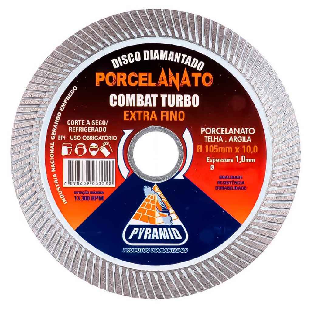 Disco Diamantado 115mm: Corte Preciso em Porcelanato