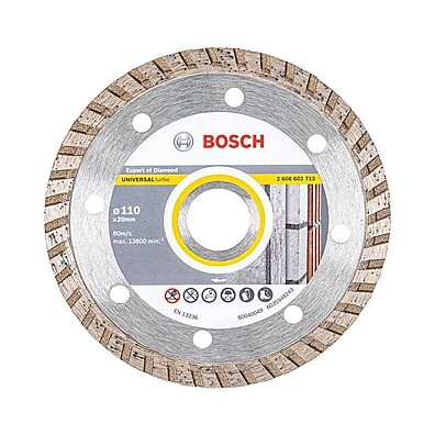 Disco Diamantado Bosch 110mm: Corte Universal e Rápido