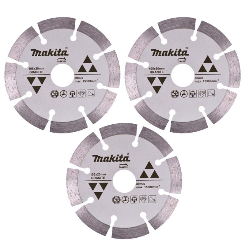Disco Diamantado Makita 105mm: Corte Preciso em Granito