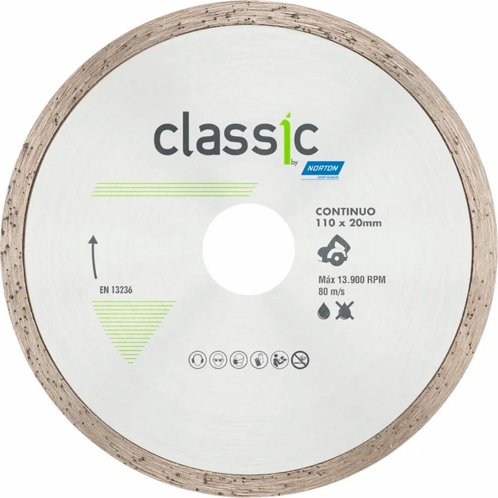 Disco Diamantado Norton Classic 110mm: Corte Perfeito!