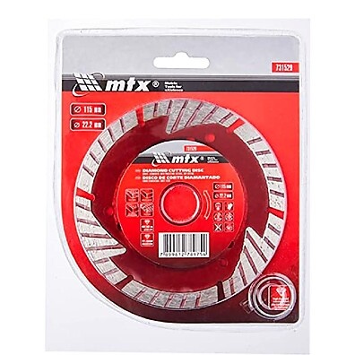 Disco Diamantado Pro Turbo 115x22mm – Corte Rápido em Concreto e Mármore