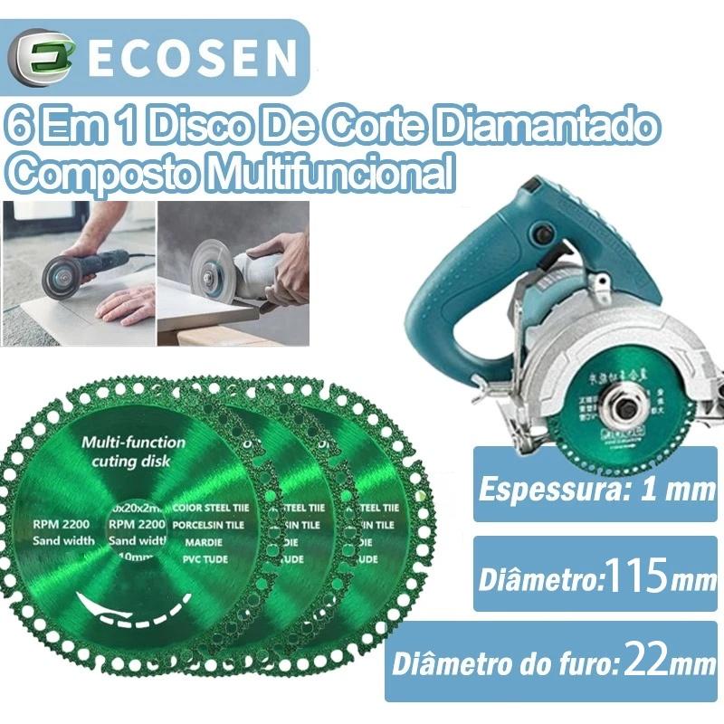 Disco Diamante: Corte Preciso em Qualquer Material