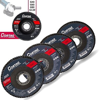Disco Flap 115mm Cortag: Desbaste Impecável!