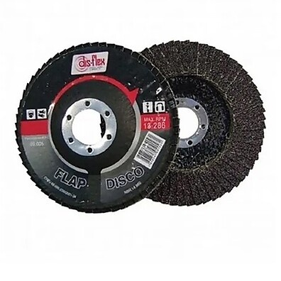 Disco Flap 4.1/2" Disflex G60: Desbaste e Acabamento