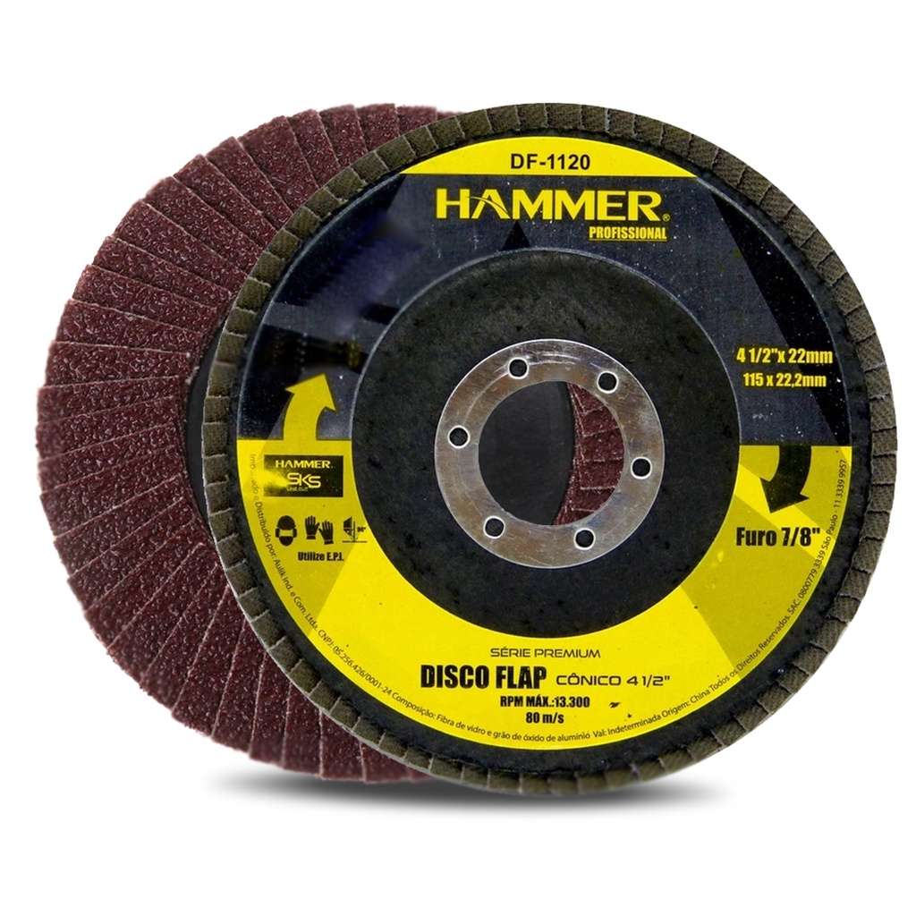 Disco Flap Hammer 110mm: Lixe com Precisão!