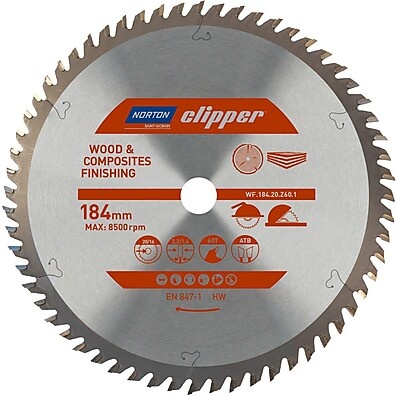 Disco Serra Madeira 184mm: Corte Perfeito com 60 Dentes