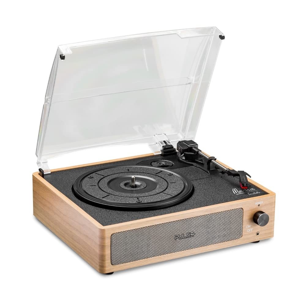 Vitrola Toca Discos Bluetooth Pulse Morrison SP613: Som Retrô com Tecnologia Moderna