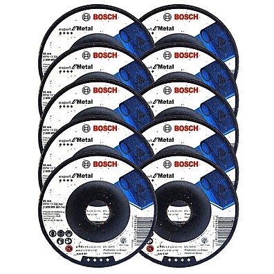 Discos Desbaste 115mm Bosch: Kit 10x Metal Expert