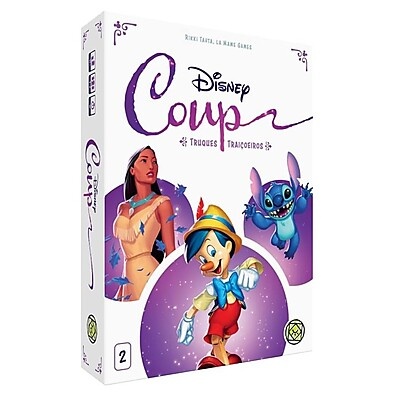 Disney Coup: Truques Traiçoeiros – Jogo de Cartas