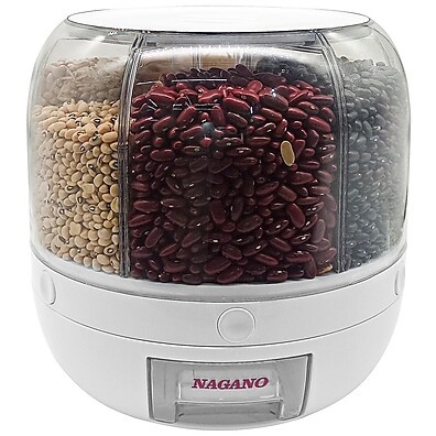 Dispenser de Grãos: Organize sua Cozinha!
