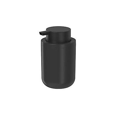 Dispenser de Sabonete Bold Preto: Elegância e Praticidade
