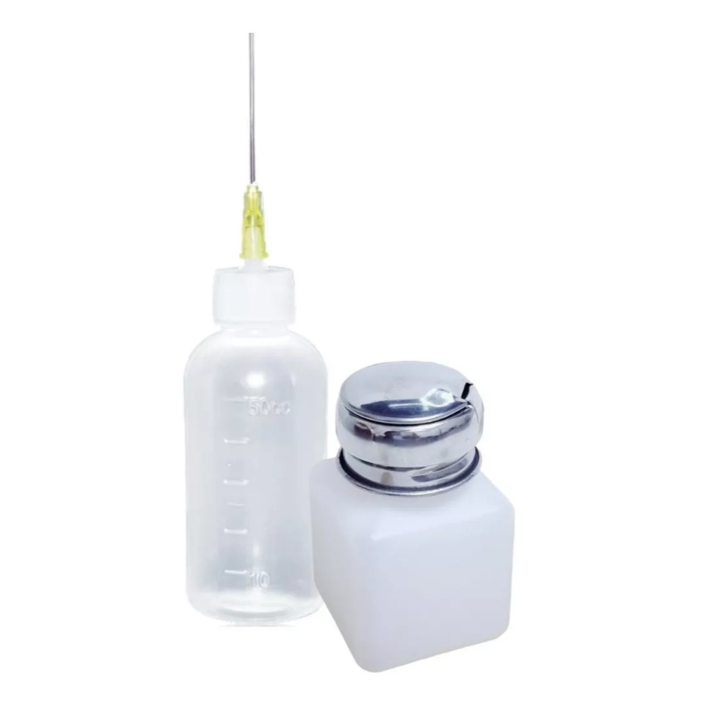 Dispensers Precisos: 100ml + Agulha 50ml
