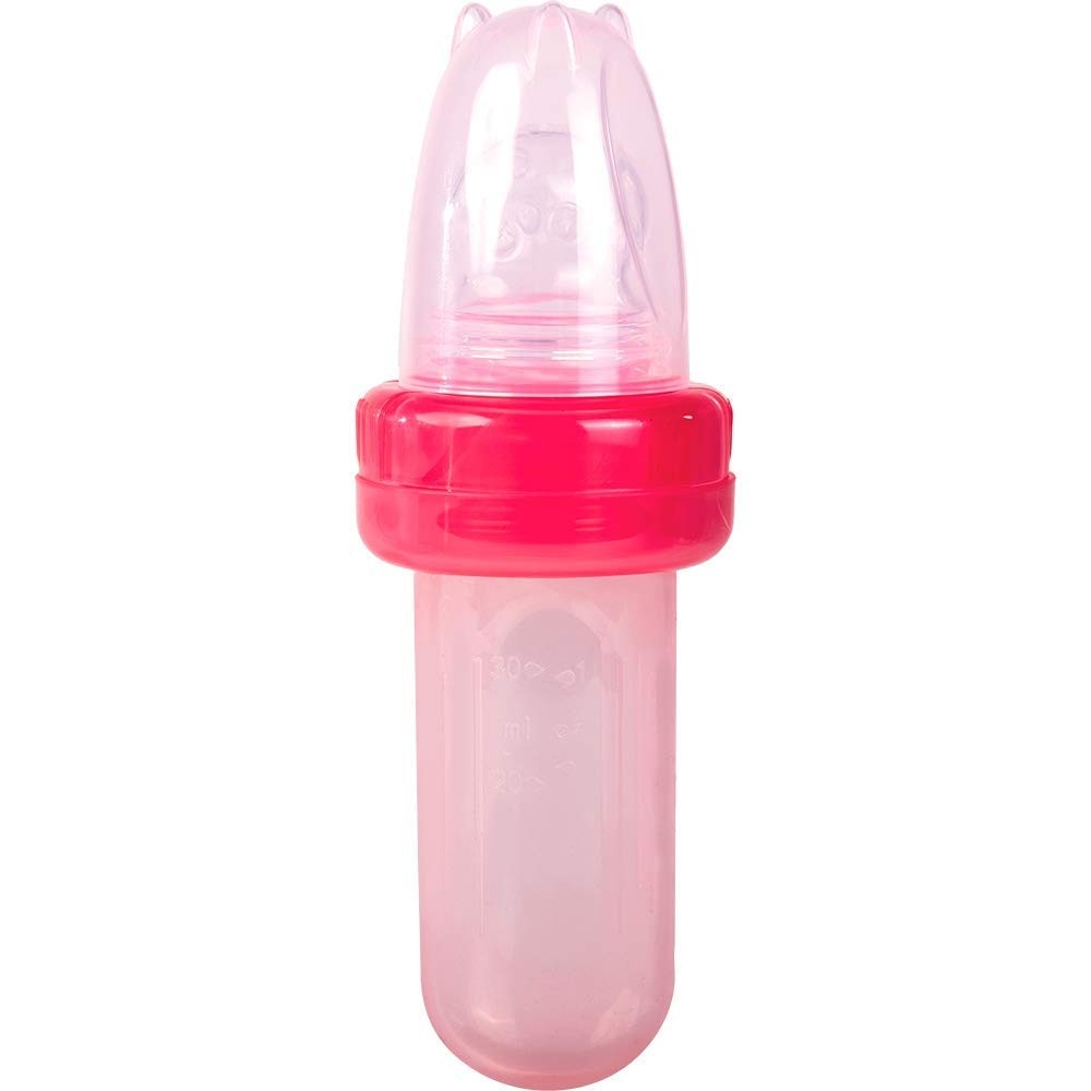 Porta Frutinha em Silicone Rosa da Buba - Deguste com Segurança e Diversão