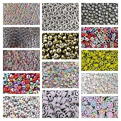 Miçangas para Pulseira: 100 Peças Divertidas!