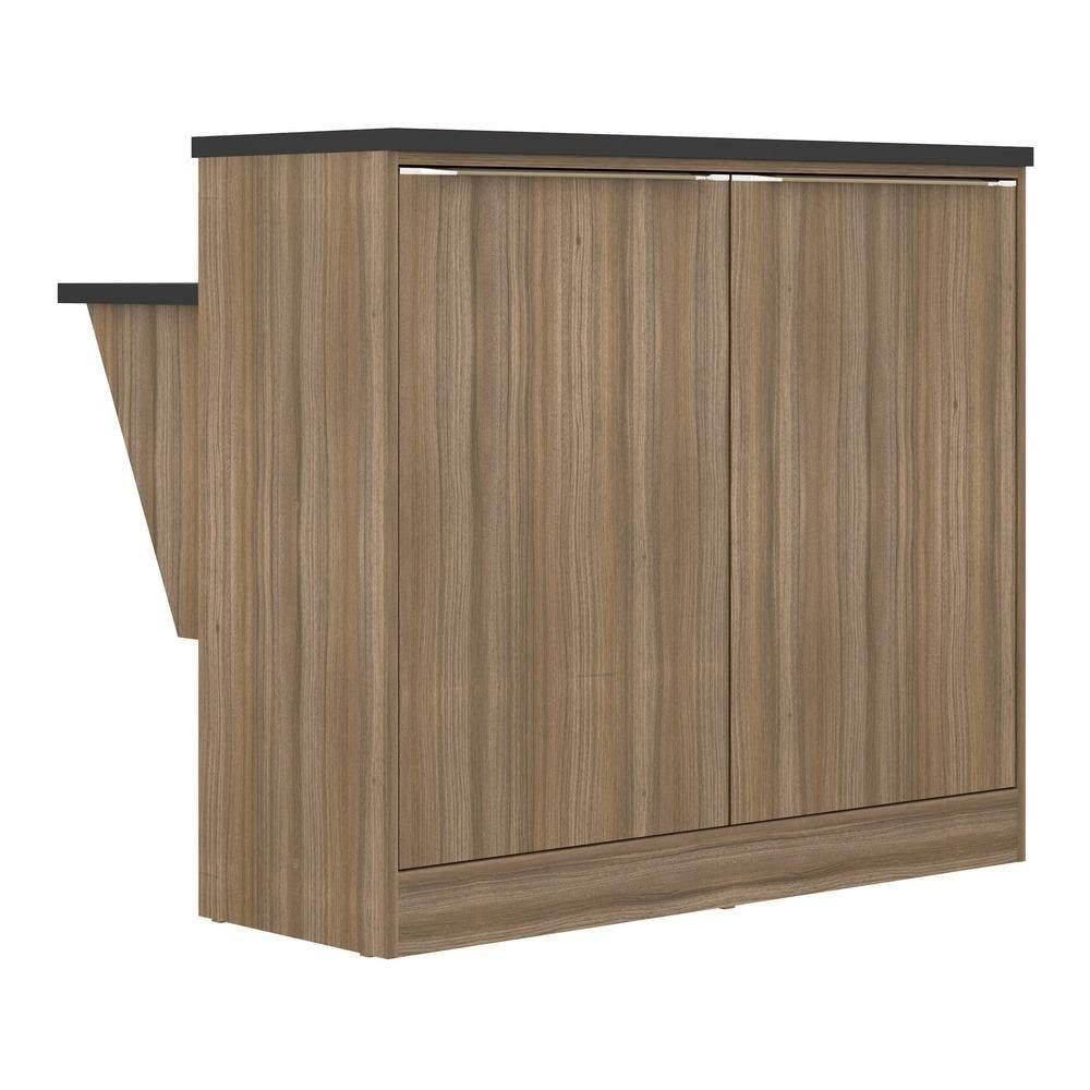 Balcão Bancada Multiuso Madeirado 106x92cm | Ideal para Cozinha, Sala e Divisória