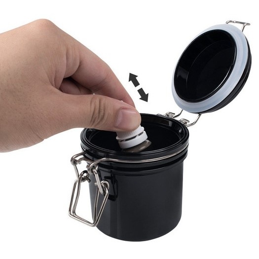Pote Digital para Cola de Cílios com Divisórias