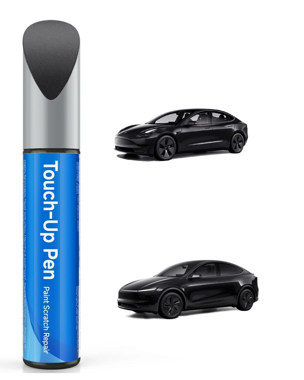 Tinta de Retoque Diamond Black (PX00) para Tesla - Reparo DIY de Arranhões e Lascas para Model 3 Highland 2024+ e Model Y Juniper 2025+