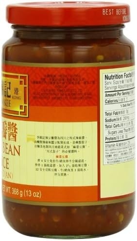 Molho de Pimenta com Feijão Fermentado Toban Djan Lee Kum Kee 368g