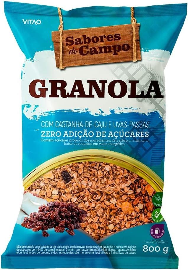 Vitao Granola Tradicional Zero Sabores Do Campo 800G