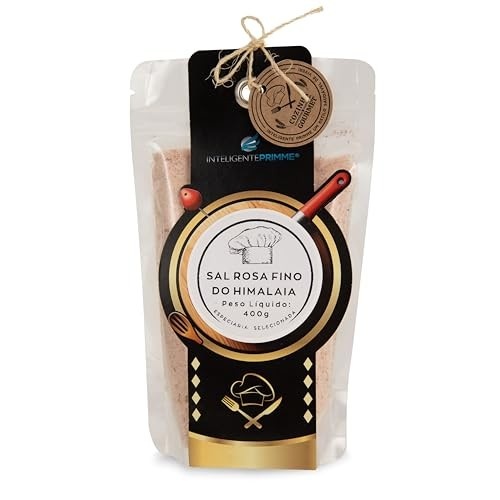 Inteligente Primme Sal Rosa do Himalaia, Fino, 400g