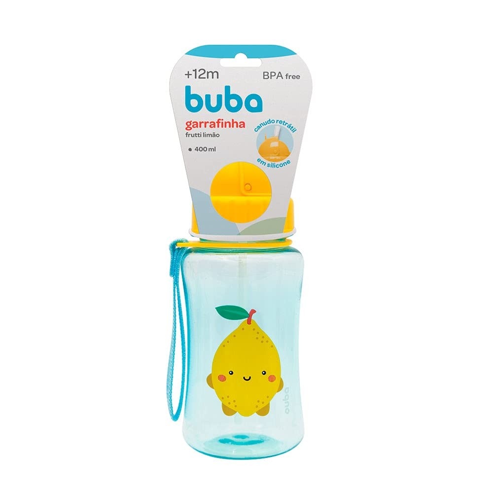 Garrafinha Frutti Limão Buba - Transição Segura do Leite para Sucos