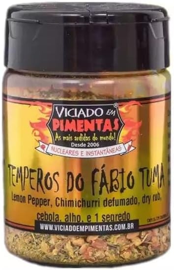 Temperos Do Mestre Fábio Tuma (sem Pimenta)