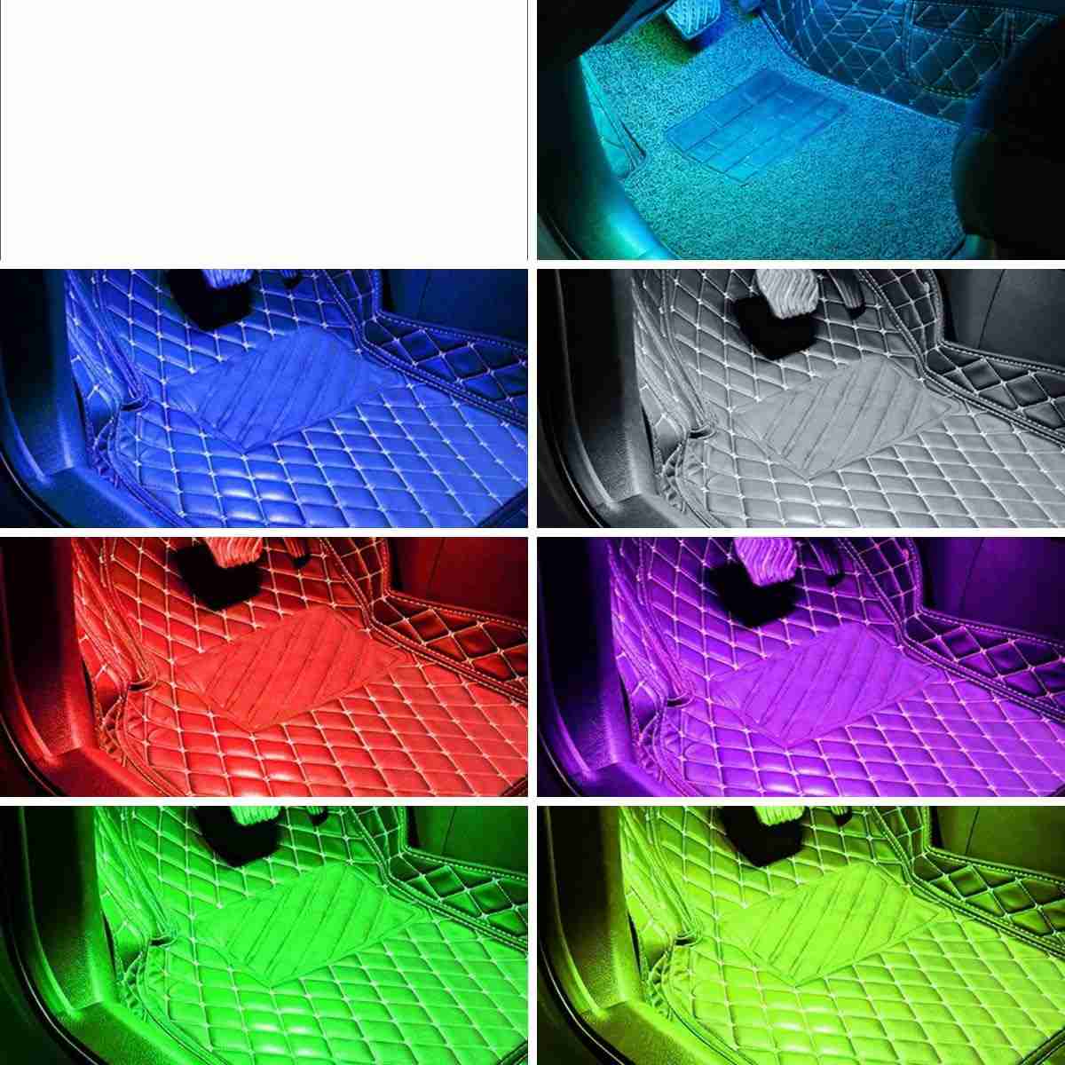 Iluminação LED Automotiva Multicolorida: Transforme o Interior do Seu Carro!