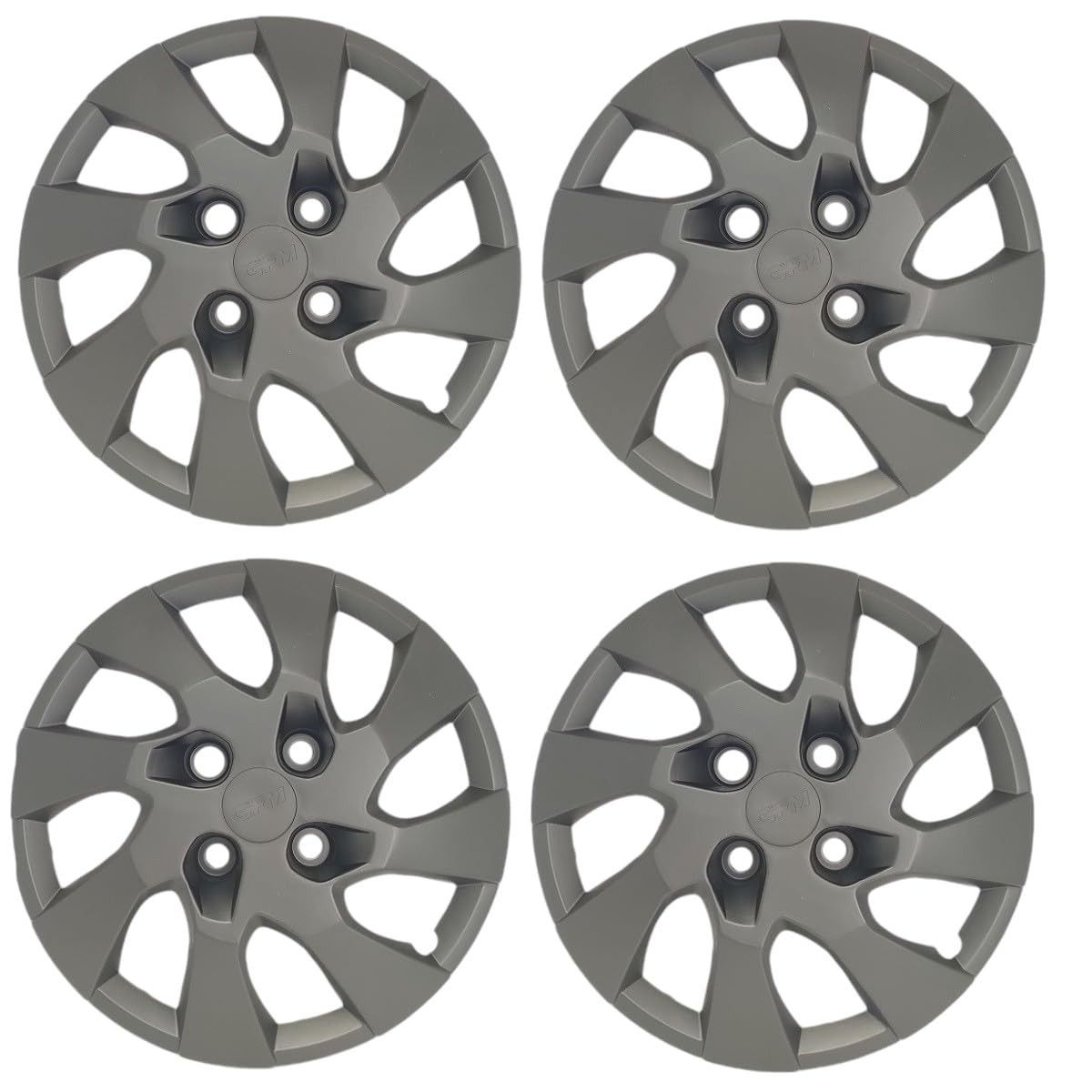 Kit 4 Calotas Aro 14 Preto Fosco - Onix Prisma 2013-2016: Renove o Visual do Seu Carro!