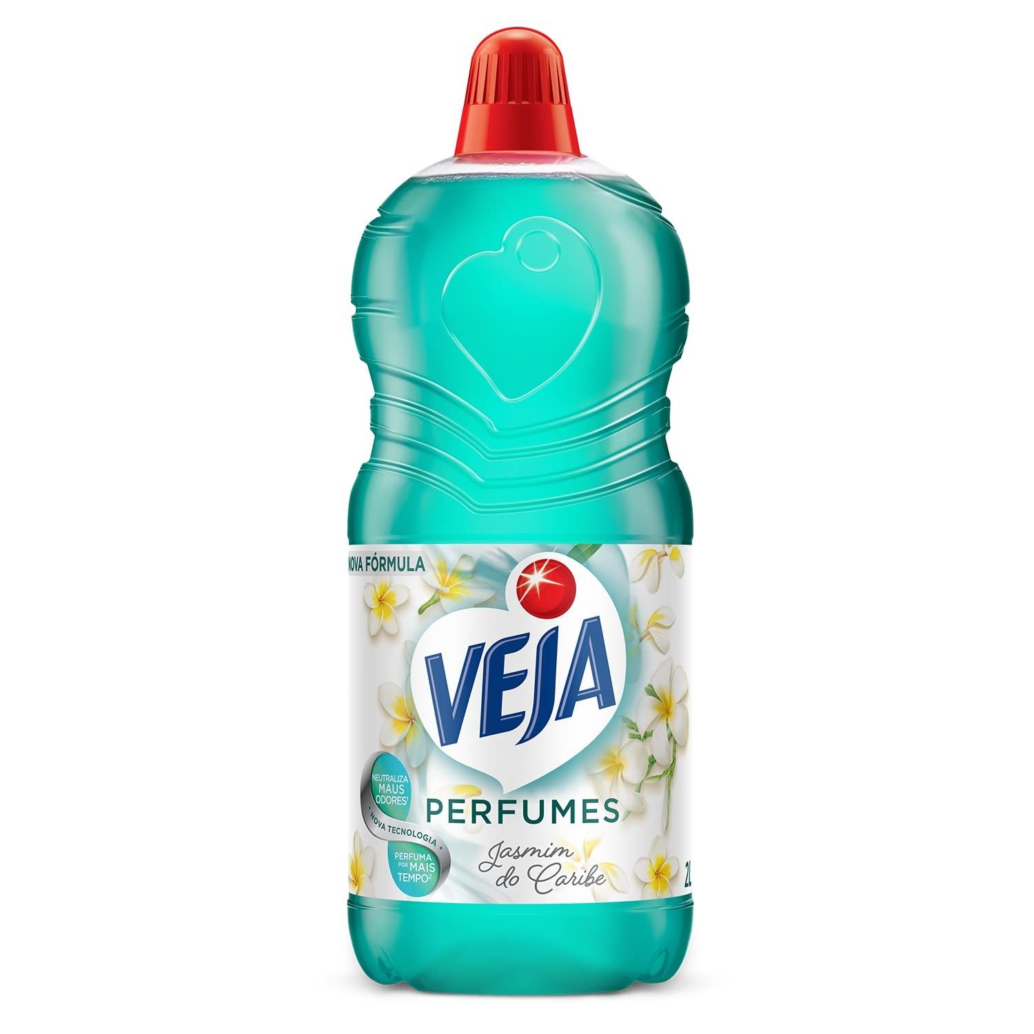 Veja Limpador Perfumado Jasmin do Caribe 2L - Fragrância Sofisticada e Duradoura