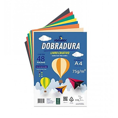 Dobradura Criativa Romitec: 48 Folhas de Diversão!